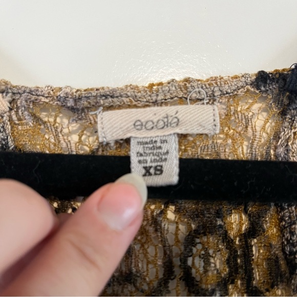 Ecote | Tie Dye Babydoll Tank Top - Picture 13 of 14